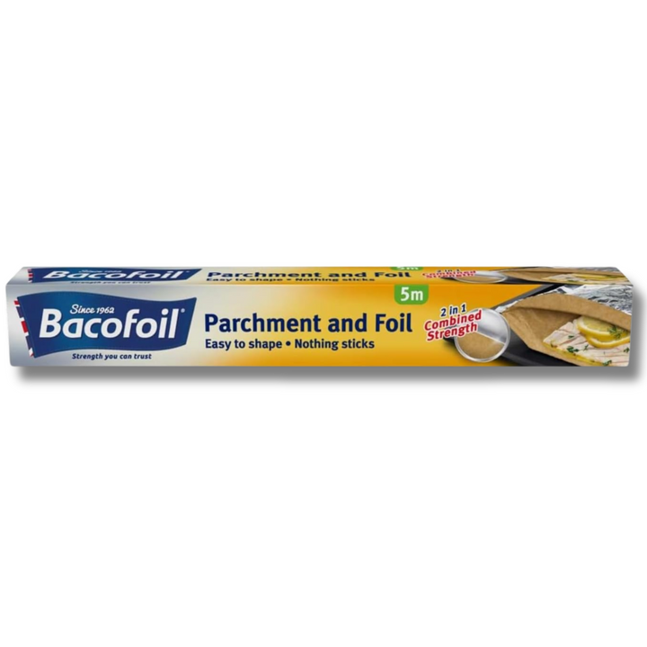 Bacofoil 2-in-1 Parchment & Foil - 5m x 30cm