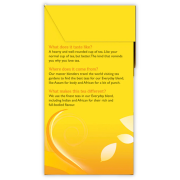 Twinings Everyday Tea Rich & Full Bodied Individually Wrapped Envelopes - 50 Envelopes