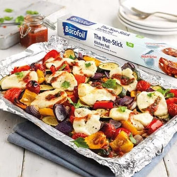 Bacofoil Non-Stick Kitchen Foil - 300mm x 5m | No More Food Sticking!