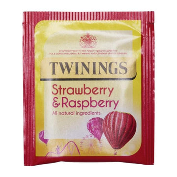Twinings Herbal Tea Selection | Lemon & Ginger, Peppermint, Camomile, Strawberry & Raspberry | 120 Tea Bags