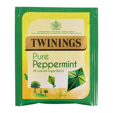 Twinings Pure Peppermint, Camomile & Green Tea | 60 Tea Bags | Individually Wrapped