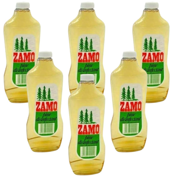Zamo Pine Disinfectant Non-Toxic Multipurpose Cleaner - 500ml (6 Bottles)