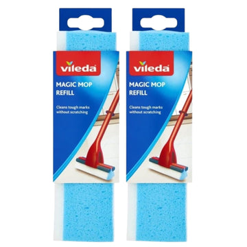Vileda Magic Mop Refill - Pack of 2 | Superior Floor Cleaning Performance