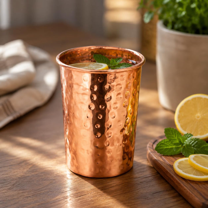 BBliss 100% Pure Copper Cups Set of 2