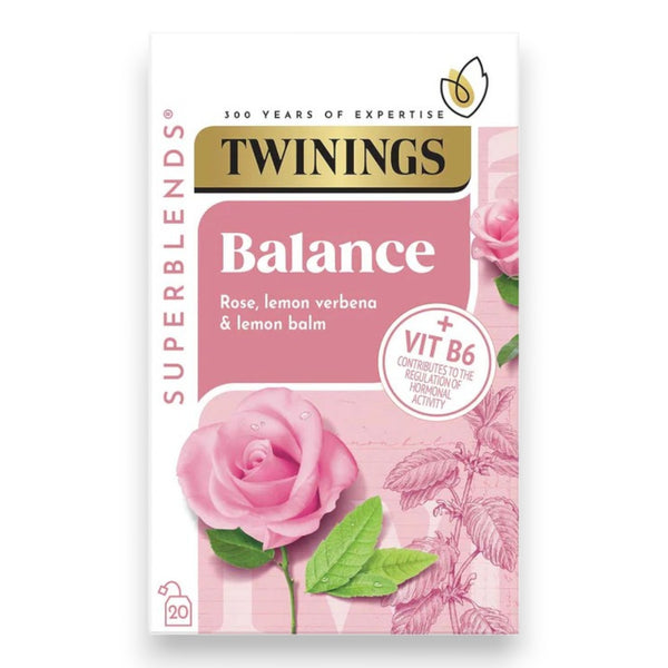 Twinings Superblends Balance Tea Individually Wrapped Envelopes - 20 Envelopes