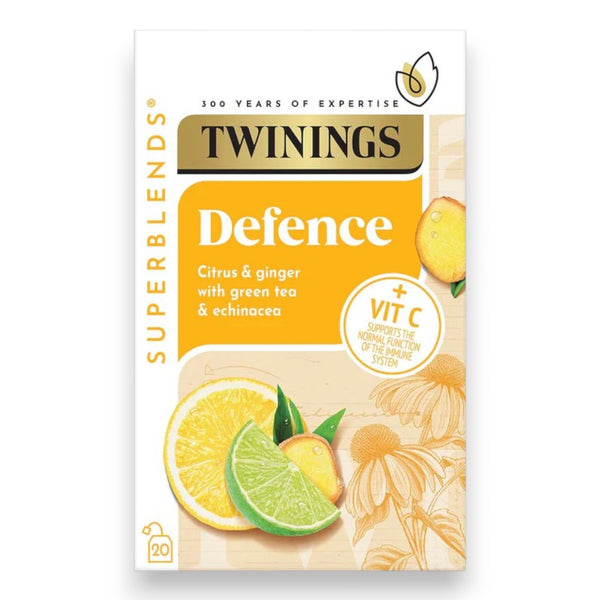 Twinings Superblends Defence Tea Individually Wrapped Envelopes - 20 Envelopes