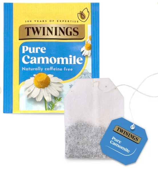 Twinings Pure Camomile Tea (20 Envelopes) Individually Wrapped Envelopes
