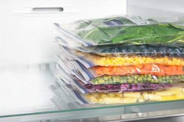 Small Bacofoil freezer bags supplied in a 20 bag box