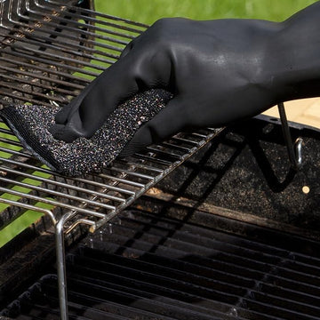 Extra large black gloves from the Marigold Extra Tough range
