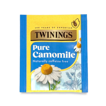 Twinings Pure Camomile infusion tea in individual envelopes