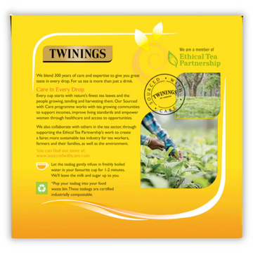 Twinings Everyday Tea Rich & Full Bodied Individually Wrapped Envelopes - 50 Envelopes